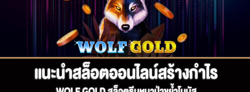 Wolf Gold สล็อตธีมหมาป่าขย้ำโบนัส BMgaming